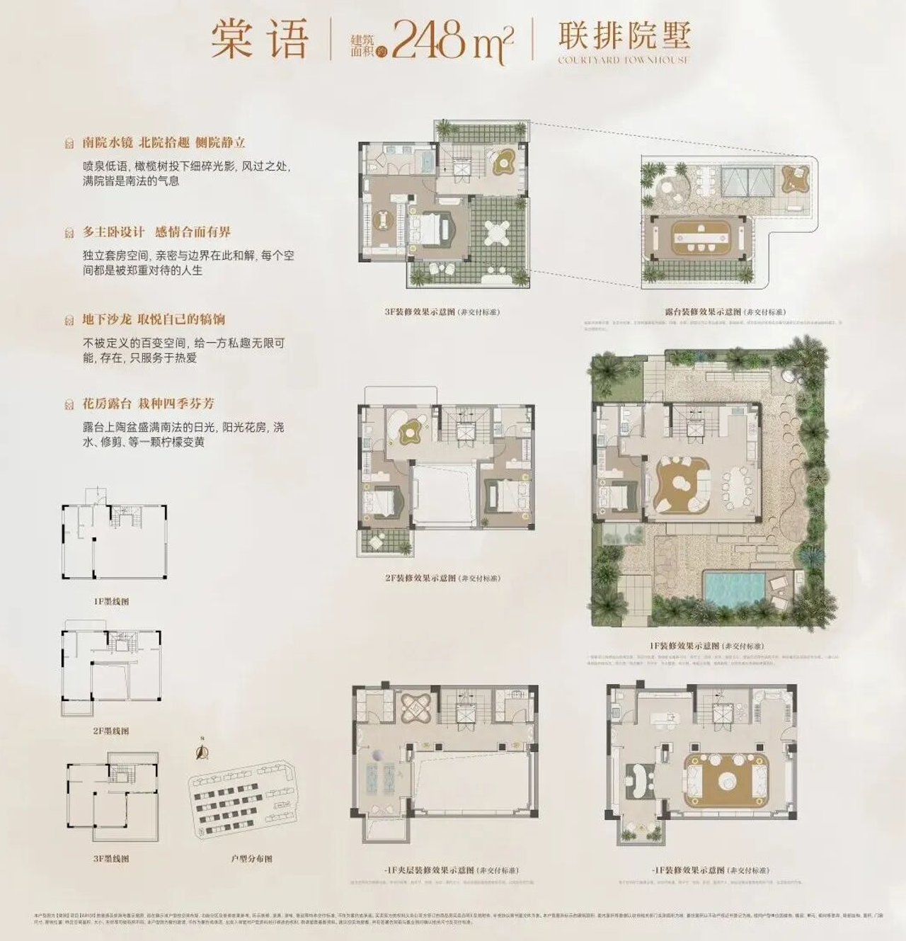 旭辉棠院248㎡户型图户型图