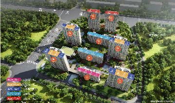 建屋新亭瑞楼栋图