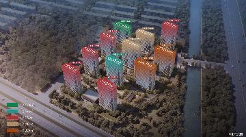 建屋新棠玥楼栋图